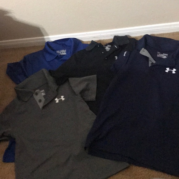 Under Armour Other - 4 under Armour small polo shirts